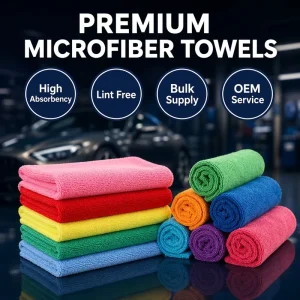70x140cm High Absorbent Microfiber Car Detailing Towel Cloth for Car Wash Clean Multi Use Car Detailing Towel