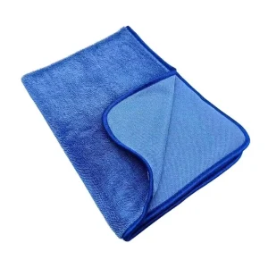 70x90cm Large in Size One Pass Drying Microfiber Twisted Loop Car Drying Towel Auto Wiping Towel