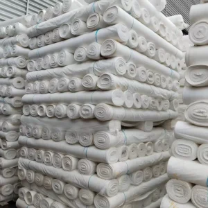 75D 190T Cross Woven Waterproof Tear Resistant Breathable Pongee Fabric 100% Polyester for Garments & Home Textiles Lining
