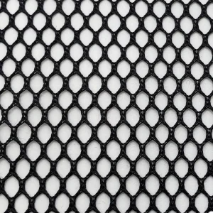 75g 100% Polyester Breathable Knitted Mesh Fabric Dyed Pattern for Home Textile for Laundry Bags