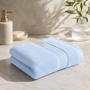 7A Antibacterial Cotton Sports Towel 417GSM 34x74cm Absorbent for Gym Fitness Yoga Running with Custom Logo Service