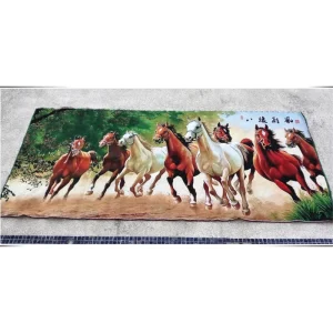 80*80cm Eight Fine Horses Diagrams Printable Wall Murals