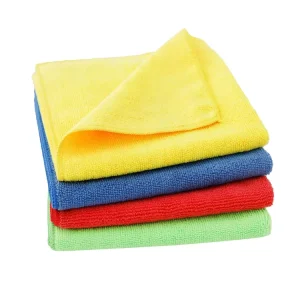 80% Polyester 20% Polyamide 300gsm Industrial Microfiber Cleaning Towel Manufacturer