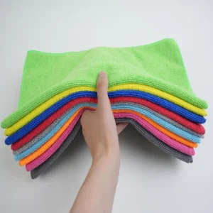 80% Polyester 20% Polyamide Cleaning Cloth Polishing Car Microfiber Cloth Car Kitchen Towels Micro Fibre Towel Microfiber Towel