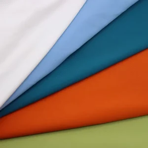 80% Polyester 20% Spandex Quick Dry Sportswear Fabric Double Side Interlock Woven Breathable Stretch Plain for Girls