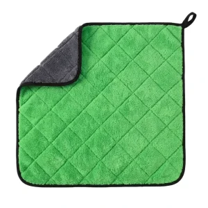 800GSM Ultra Thick Microfiber Car Cleaning Rag Double Sided Coral Fleece Towel Super Absorbent Lint Free Cloth for Car Wash Shop
