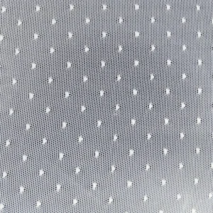 802-2 Printed 100% Acrylic Mesh Fabric Abrasion Resistant Highly Sheer Soft Bridal Gown Base Layer Tulle Skirt Special Lining