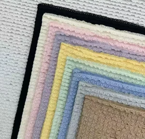 8069# Breathable Knitted Jacquard Mesh Fabric 95% Polyester 5% Spandex Eco Friendly Polo Shirts Apparel