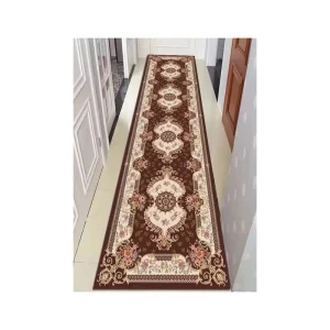 80cm X 300cm Green Hand Made Egypt Oriental Machine Made Perisan Designer Carpets Rugs Stairs Hallway Indoor Outdoor Runners