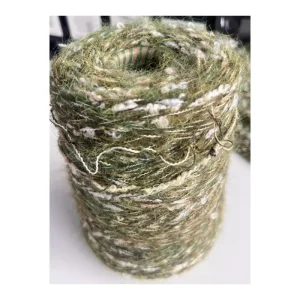 81% Recycled Polyester 7% Acrylic 6% Nylon 5% Wool 1% Spand 1 2.7NM Cloud Yarn Dyed Luxurious Easy Care For Hand Knitting