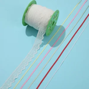 833-04 Custom High Elastic Knitted Elastic Tape, Tough Elastic Webbing Strap Raw Material For Garment And Underwear Production
