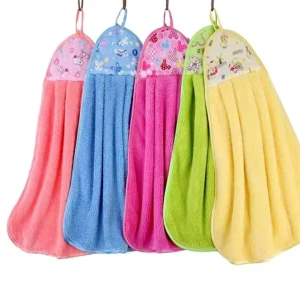 85% Polyester and 15% Polyamide Plush Quick Dry Fast Dry Coral Fleece Terry Cleaning Towel