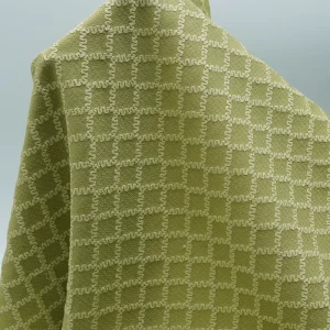8827 Woven Polyester Jacquard Fabric With 3D Texture Pattern