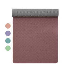 8mm TPE Yoga Mat 183cm Eco-Friendly Anti-Slip Pilates Fitness Exercises Extra Thick Easy