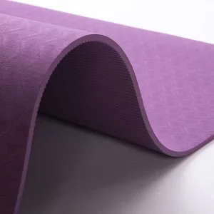 8mm TPE Yoga Mat Single Color Non-slip Odorless Non-toxic Eco-friendly Exercise Fitness Mat