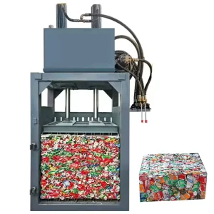 8ton 100ton PET Plastic Bottles Baler Waste Paper Used Clothes Compressing Cardboard Recycling Vertical Hydraulic Baler Machine