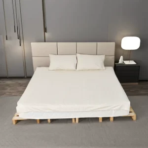 90% Organic Cotton + 10% Pure Silver Fiber Grounding Sheet Earth Connected Bedding Flat Earth Sheets With Grounding Cord