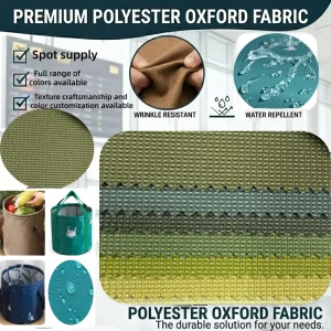 900D Jacquard Dyed Abrasion Resistant 100% Polyester Waterproof Oxford Fabric for Handbags Luggage Home
