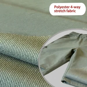 92% Polyester 8% Spandex Four-way Stretch Abrasion-resistant Dyed Brocade Fabric for Outdoor Sportswear