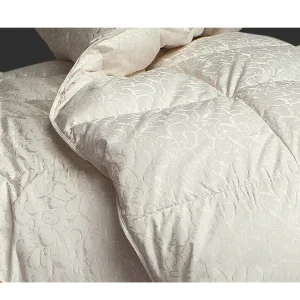 95% White Machine Washable Jacquard Goose Down Bedding Comforter Sets Luxury Quilts King Size Comforter Set