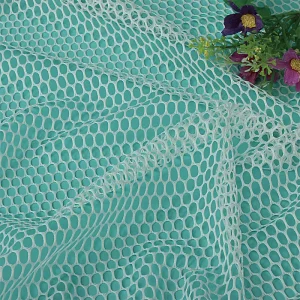 95D 100% Nylon Sports Athletic Fabric 2 Way Stretch Nylon Mesh Fabric for Garment Fabric