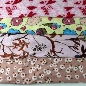 95%Polyester 5%Spandex DTY Double Sided Matte Printing