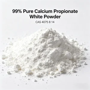 99% Pure Calcium Propionate White Powder Daily Chemicals Food Preservative in Bag