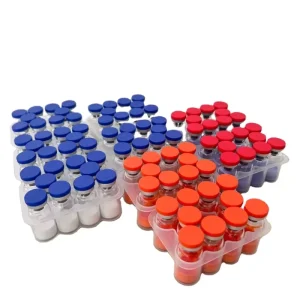 99.6% Purity Cosmetic Grade GHK Cu Powder Blue Copper Material for Daily Skin Care Blue Copper Powder