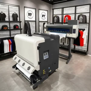 A1 DTF Printer 60CM 24 Inch I3200 XP600 2 Printheads With Imprimante Epson Cloth Digital T Shirt DTF Printing Machine