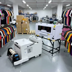 A3 30cm XP600 DTF Transfer Printer New 1-Year Warranty for Printing on Clothes Fabric