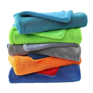 AB side Braided Microfiber Towel Source Factory Soft and Absorbent Car Wash Towel High quality Nano Towel Car Cleaning Towel