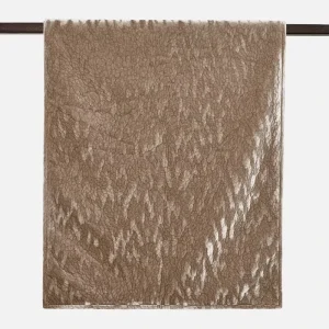 AIBUZHIJIA 67*240 Cm Brown Bed Runners Light Luxury Blanket Polyester Throw Blankets for Sofa Home Decor