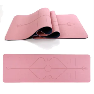 AKTIV Studio TPE Yoga Mat Premium Non Slip Exercise Earth Elements Mat for Yoga Pilates and Workouts