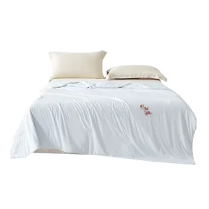ALEN Fashion Five Star Hotel Summer Bed Quilt Breathable Core 100% Polyester Filling Embroidery Air Conditioning