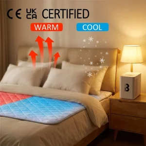 APP Control Two Zone Design With Body Recovery Similar Functions Mattress Topper Bed Cooling System