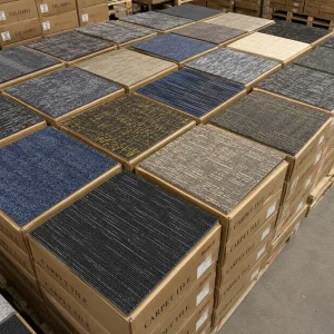 AUTOVI WorkSpace Office Modular Eco Friendly Polypropylene Nylon Carpets Tile Commercial 60X60 Carpet Tiles