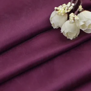 Abrasion resistant Plain Dyed Lightweight Luxury Material Cupro Satin Fabric 80g Woven Fabric for Dresses