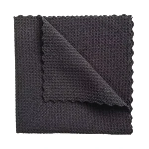 Absorbent 40*40cm Glass Towel Waffle Tea Towel Woven Warp Knitted Pineapple Cleaning Towel Kitchen Cleaning Glass Cloth