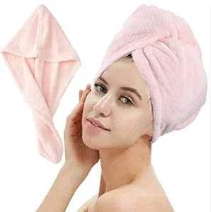 Absorbent Drying Towel Hair Drying Shower Headband Ladies Towel Set with Buckle Quick Drying Towel