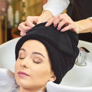 Absorbent Fast Drying Women Hair Turban Towel Hair Salon Towels Bleach Resistant Bleach Proof Clothing Hairdressing Towels