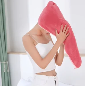 Absorbent Fast Drying Women Microfiber Hair Towel Microfiber Hair Wrap Towel Drying Bath Head Towel Turban Wrap