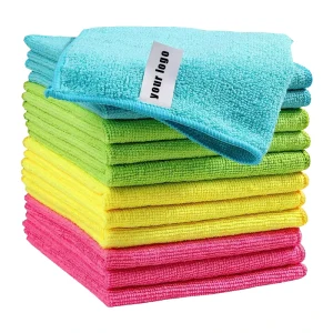 Absorbent Lint-Free Streak-Free Durable Household Multipurpose Cleaning Towel Microfiber Cleaning Cloth Towels