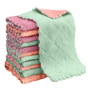 Absorbent Plush Car Wash Towel Microfiber Towel Car Cleaning Drying