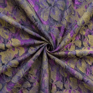 Abstract Floral Fashion Art Woven Jacquard Decorative Fabric