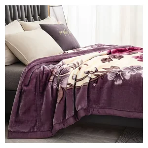According Customer Require Multi Purpose Modern Minimalist Design Raschel Blanket