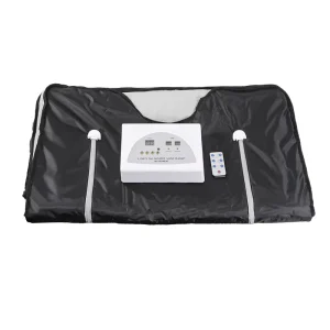 Acid Removing Far Infrared Sea Buckthorn Electric Zippered Sauna Steam Blanket for Postpartum Sweat Inducing Full Body Use