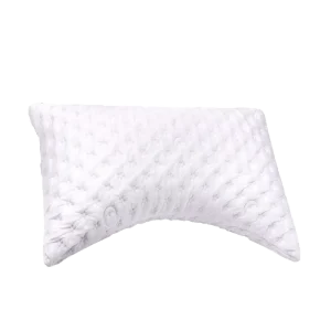 Adjustable Bed Shredded Memory Foam Neck Pillow with Removable & Washable Cover