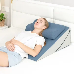Adjustable Bed Wedge Pillow Side Sleeping Support Pillow for Pregnancy GERD Reflux Backrest Cushion Supplier