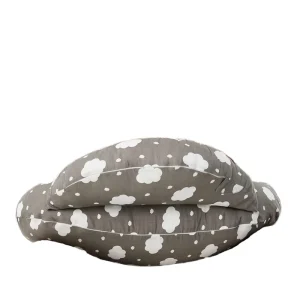Adjustable Breastfeeding Pillow with Waist Strap Nursing Pillow Cotton Cover for Maternity Enhanced Support for Mom