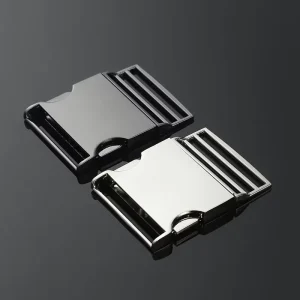 Adjustable Ladies Coat Webbing Belt Hardware Accessories Metal 40mm Customized Logo Side Quick Release